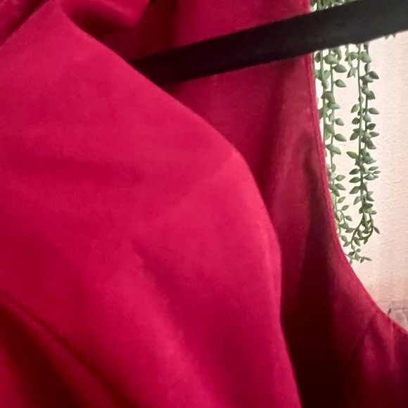 EUC Express Peplum Red Blouse Size Small - Picture 7 of 15